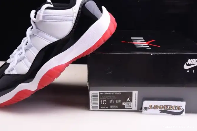 Kick Theory Low 11 Air Concord Retro AV2187-160 Bred Jordan 0504